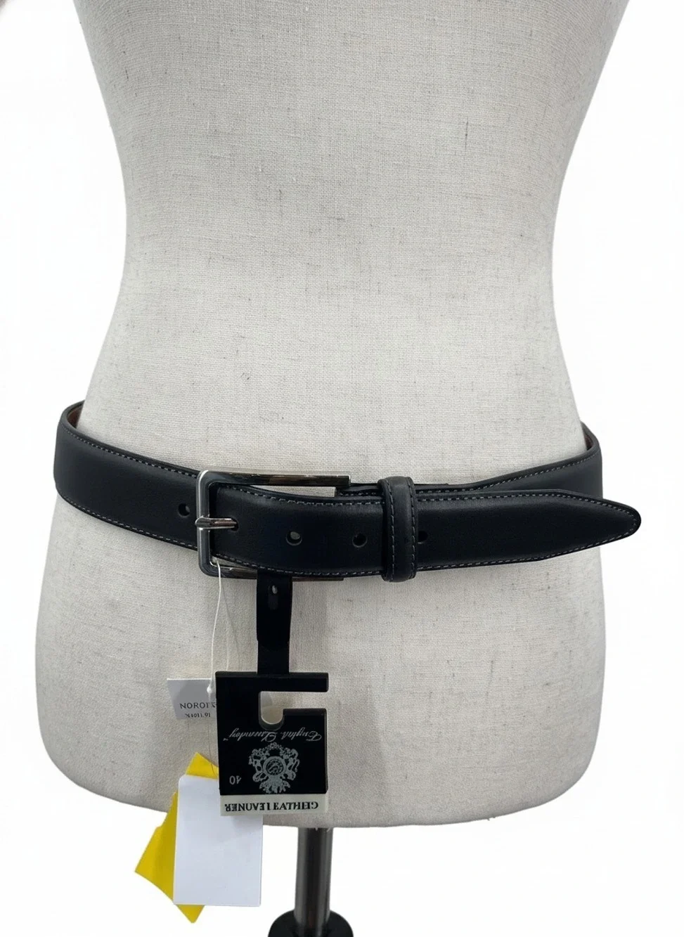 English Laundry Leather Belt | Men’s Regular 32 Black